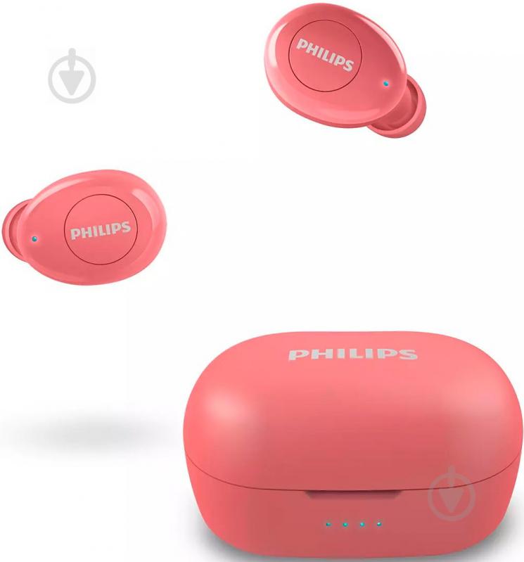 Наушники Philips TAT2205 True Wireless red (TAT2205RD/00) - фото 4