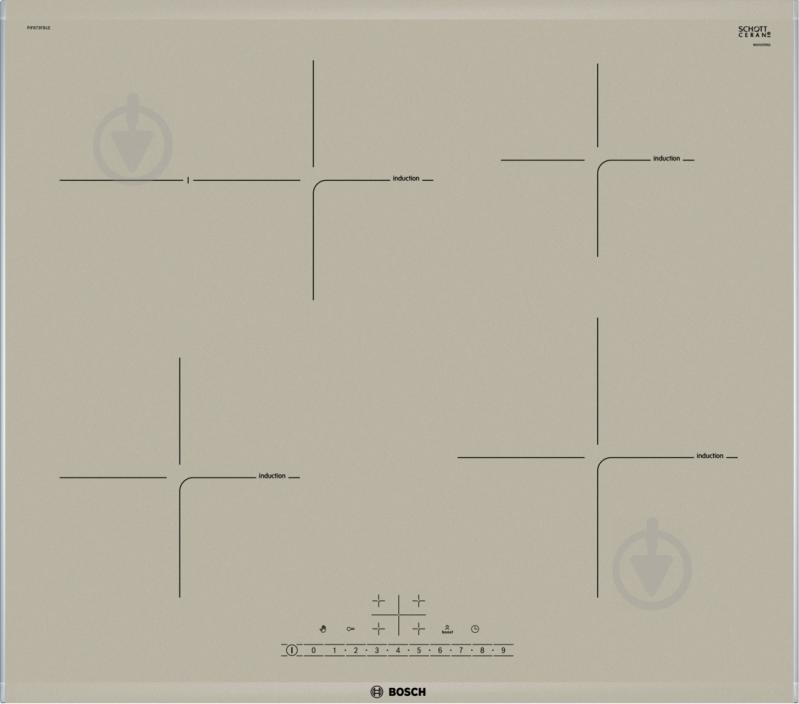 Варильна поверхня індукційна Bosch PIF 673FB1E - фото 1