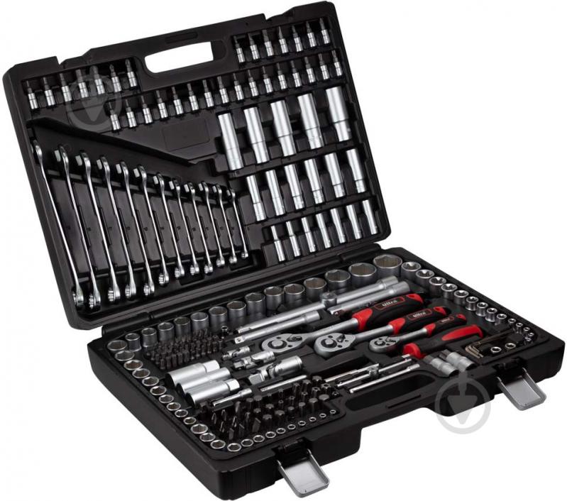 Набор насадок торцевых и биты Ultra CrV Taiwan 216 шт. 6003262 - фото 4 Набор насадок торцевых и биты Ultra CrV Taiwan 216 шт. 6003262 - фото 4