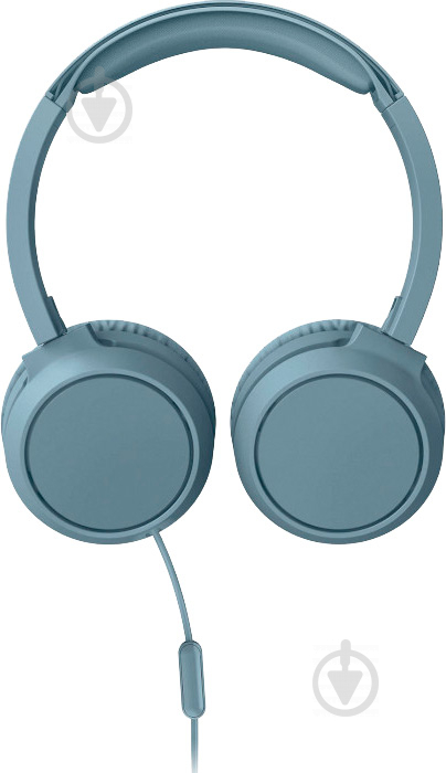 Наушники Philips TAH4105 ON-EAR Mic blue (TAH4105BL/00) - фото 2