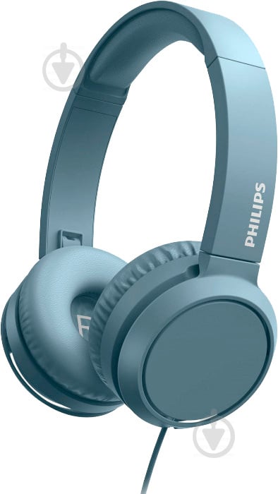 Наушники Philips TAH4105 ON-EAR Mic blue (TAH4105BL/00) - фото 1