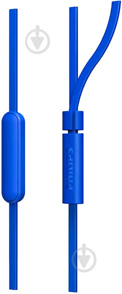 Навушники Philips TAE1105 IN-EAR Mic blue (TAE1105BL/00) - фото 3