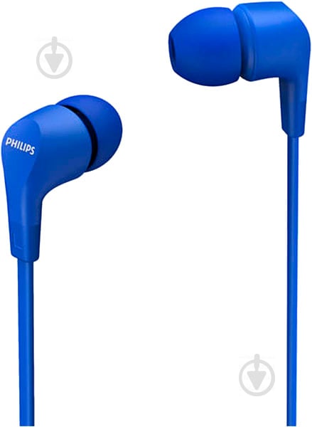 Навушники Philips TAE1105 IN-EAR Mic blue (TAE1105BL/00) - фото 2