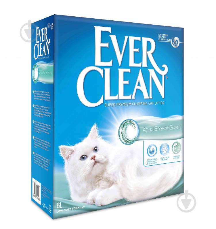 Наполнитель для кошачьего туалета Ever Clean Аква Бриз 6 л - фото 1