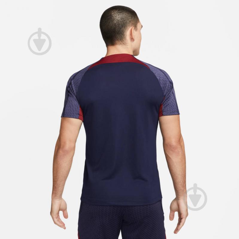 Футболка Nike PSG DF STRK SS TOP K DX3022-499 р.M синій - фото 2