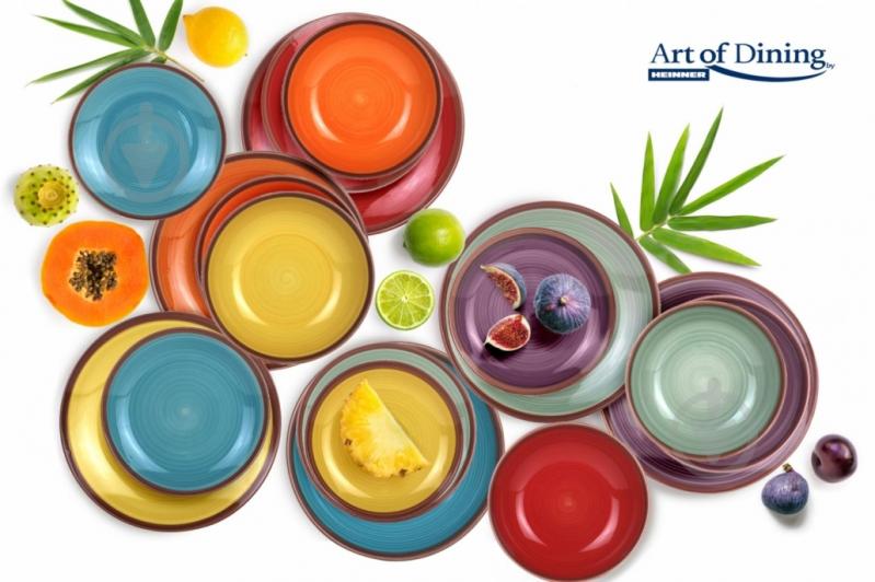 Сервиз столовый Heinner Aquarelle 18 предметов HR-WDF-18A - фото 5 Сервиз столовый Heinner Aquarelle 18 предметов HR-WDF-18A - фото 5