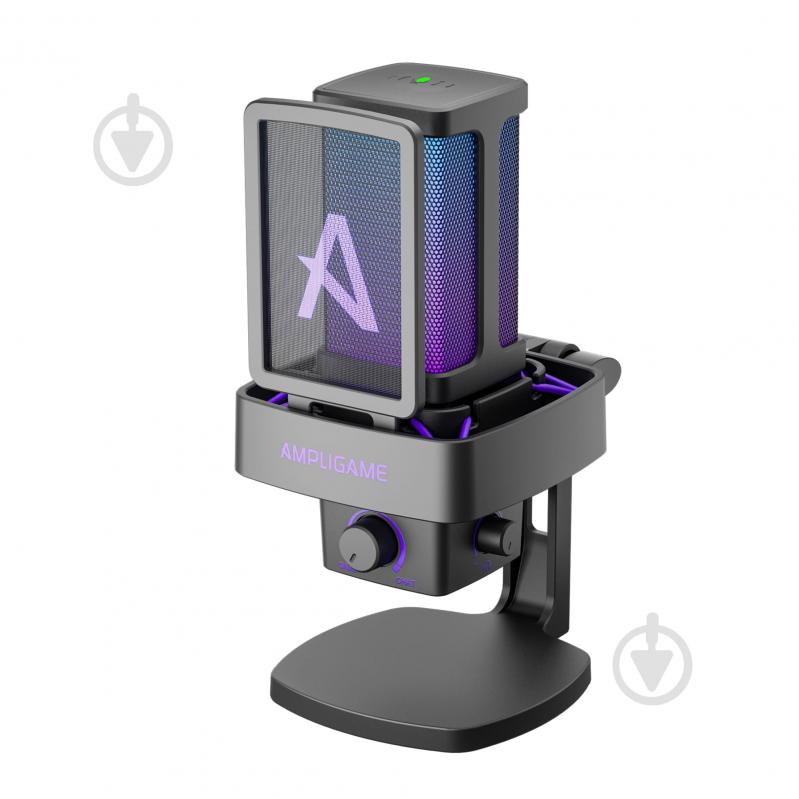 Мікрофон FIFINE Мікрофон конденсаторний Fifine Ampligame Q8PROW USB White (Q8PRO) - фото 3