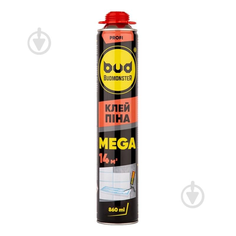 Пена-клей Budmonster профессиональная Mega 860 мл - фото 1