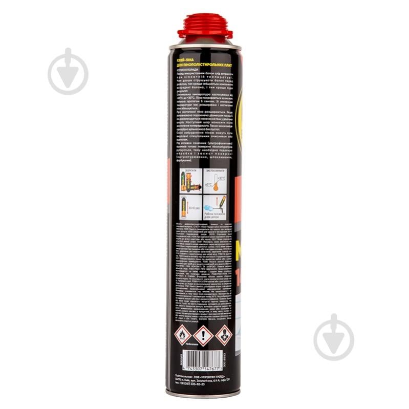 Пена-клей Budmonster профессиональная Mega 860 мл - фото 3