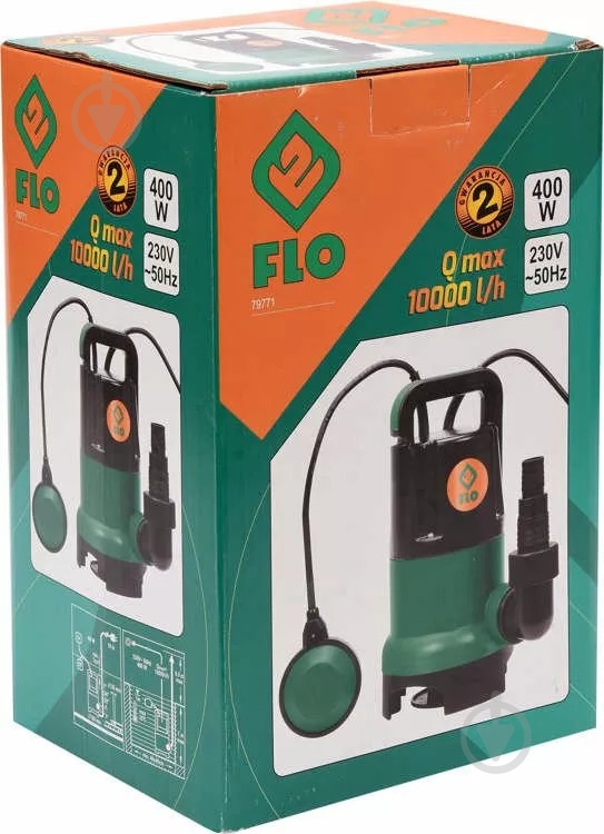 Насос для брудної води Flo 79771 - фото 1 Насос для брудної води Flo 79771 - фото 1