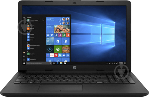 Ноутбук HP 15-db0105ur 15,6" (4JU22EA) black - фото 1