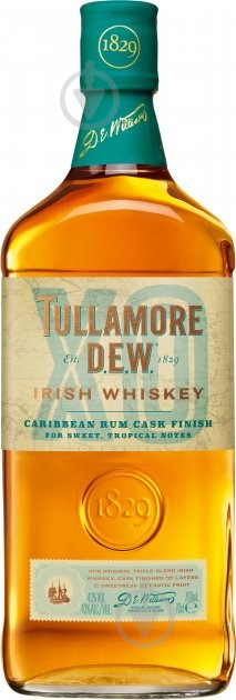 Виски Tullamore Dew Caribbean Rum Cask Finish 0,7 л - фото 1