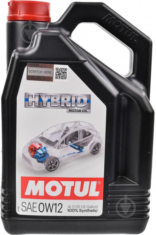 Моторне мастило Motul Hybrid 0W-12 4 л (333307) - фото 1