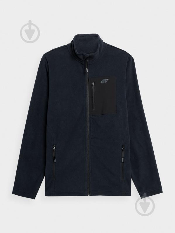 Джемпер 4F 4FSS23TFLEM074-30S р. L синий - фото 2 Джемпер 4F 4FSS23TFLEM074-30S р. L синий - фото 2