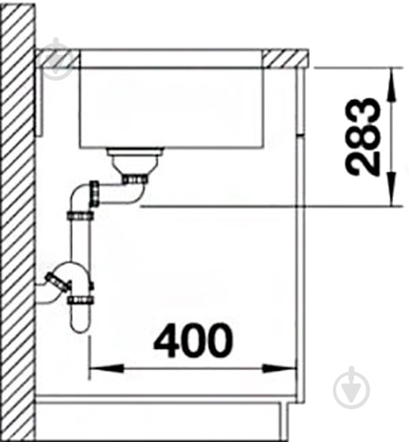 Мойка для кухни Blanco Supra 500-U 518205 - фото 4 Мойка для кухни Blanco Supra 500-U 518205 - фото 4
