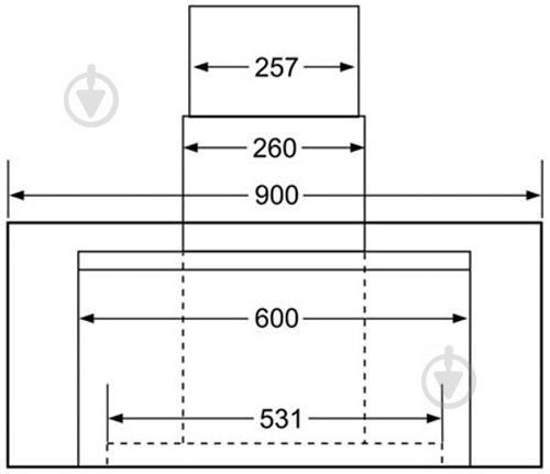 Вытяжка Bosch DWK 09E820 - фото 4