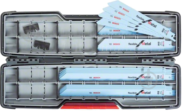 Набор пилочек для сабельной пилы Bosch T-BOX 20 шт. 2607010995 - фото 1