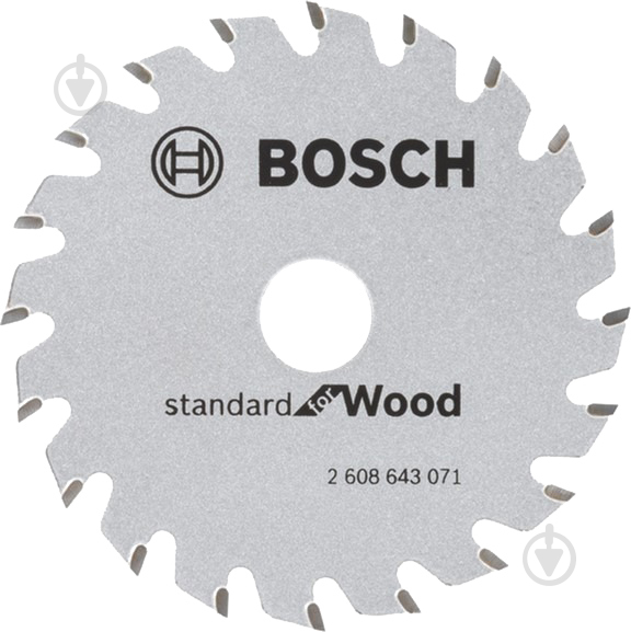 Пиляльний диск Bosch Optiline Wood 85x15x0,7 Z20 2608643071 - фото 1