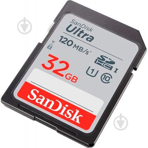 Карта памяти SanDisk SDHC 32 ГБ Class 10 (SDSDUN4-032G-GN6IN) - фото 3