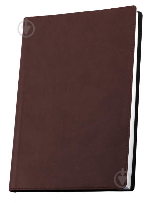 Блокнот недатований коричневий лінія Optima Vivella A5 O27107-07 - фото 1