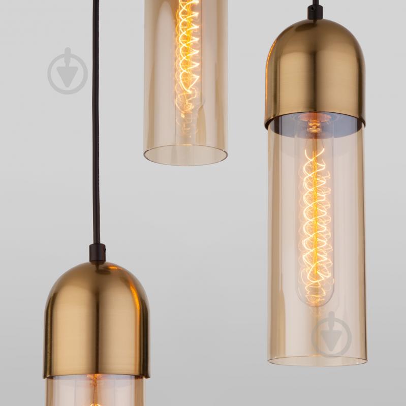 ВІТРИНА! Підвіс Strotskis Airon 3x40 Вт E27 бурштиновий 50180/3 (бурштиновий) - фото 3