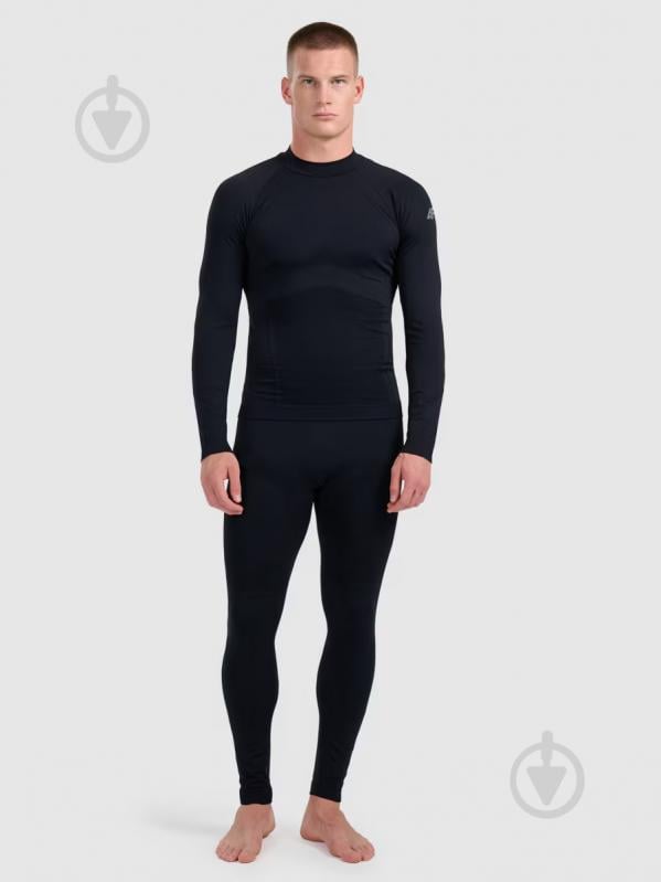 Футболка з довгим рукавом 4F 4FWAW25USEAM224-20S р.L-XL чорний - фото 5 Футболка з довгим рукавом 4F 4FWAW25USEAM224-20S р.L-XL чорний - фото 5