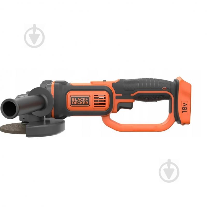 Болгарка (кутова шліфмашина) Black+Decker BCG720N - фото 2