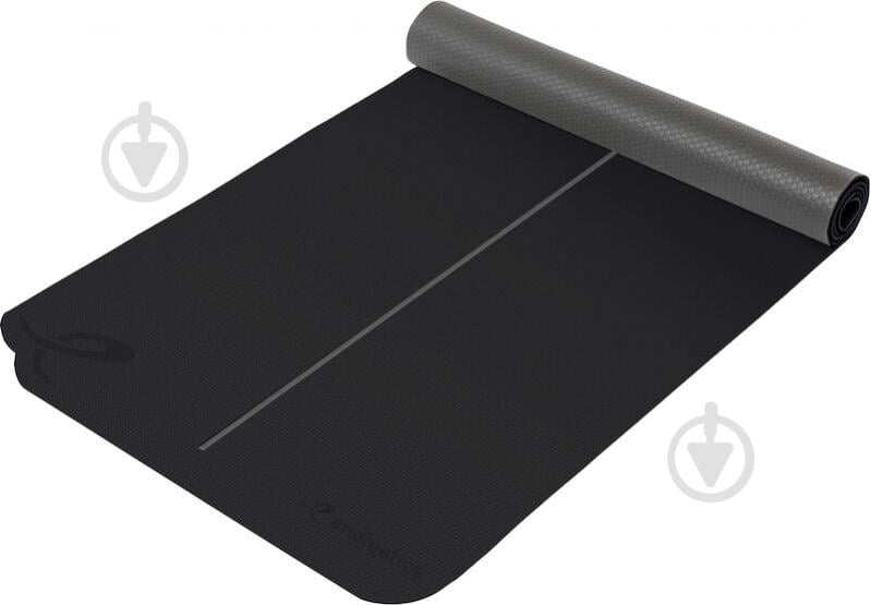 Коврик для йоги Energetics 2 color Yoga Mat 1.0 1720х610х6 мм 2 color Yoga Mat 1.0 420628-903046 черный - фото 2