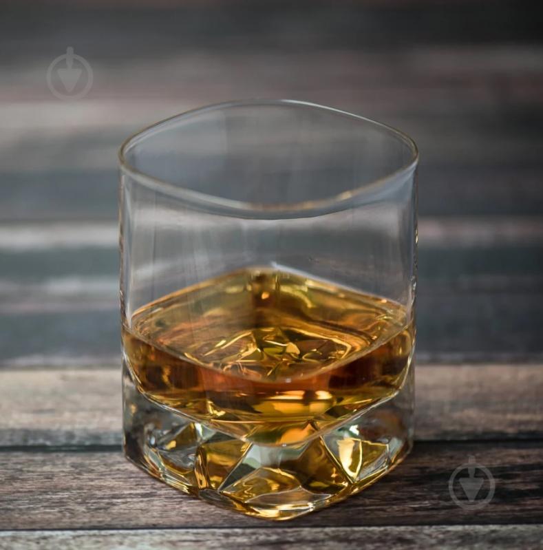 Набір склянок для віскі Luigi Bormioli Straus Rocks D.O.F PM 922 400 мл 4 шт. - фото 3 Набір склянок для віскі Luigi Bormioli Straus Rocks D.O.F PM 922 400 мл 4 шт. - фото 3