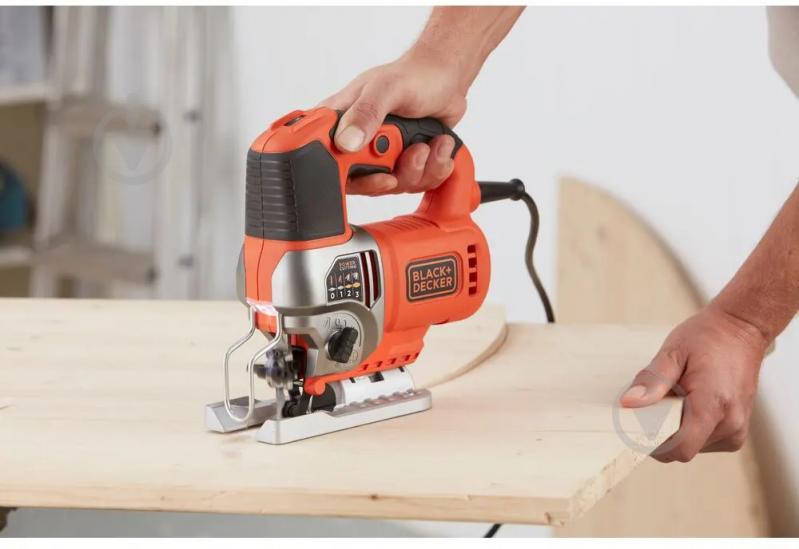 Електролобзик Black+Decker BES610 - фото 8