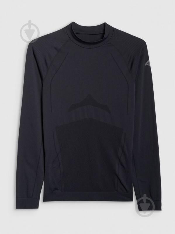 Футболка з довгим рукавом 4F 4FWAW25USEAM224-20S р.2XL-3XL чорний - фото 7 Футболка з довгим рукавом 4F 4FWAW25USEAM224-20S р.2XL-3XL чорний - фото 7