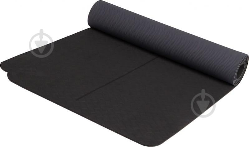 Коврик для фитнеса Energetics PVC Free Yoga Mat 1.0 1720х610х6 мм черный - фото 5