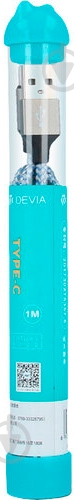 Кабель Devia Vogue USB - USB-C 1 м серый (6938595304330) - фото 3 Кабель Devia Vogue USB - USB-C 1 м серый (6938595304330) - фото 3