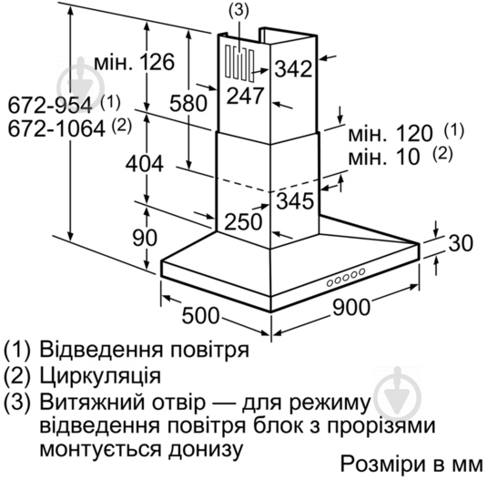 Вытяжка Bosch DWW 098E50 - фото 7