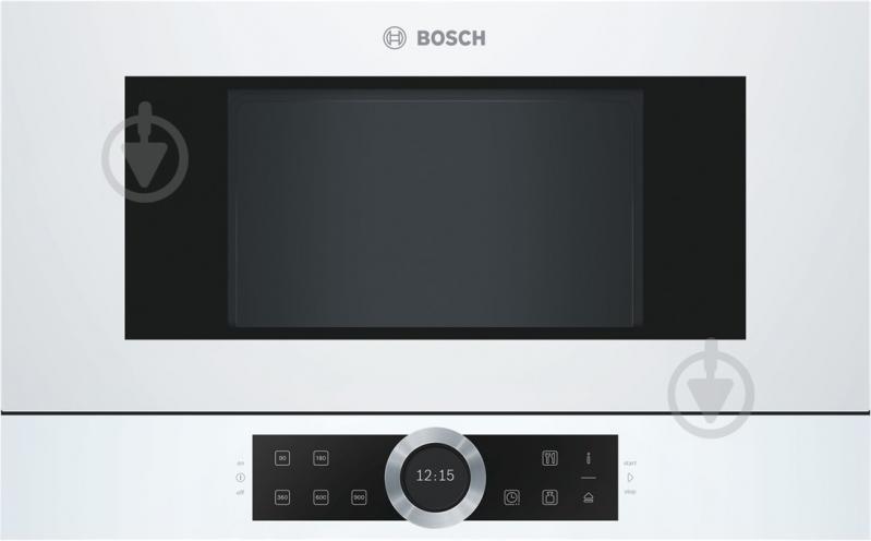 Вбудовувана мікрохвильова піч Bosch BFL 634GW1 - фото 1