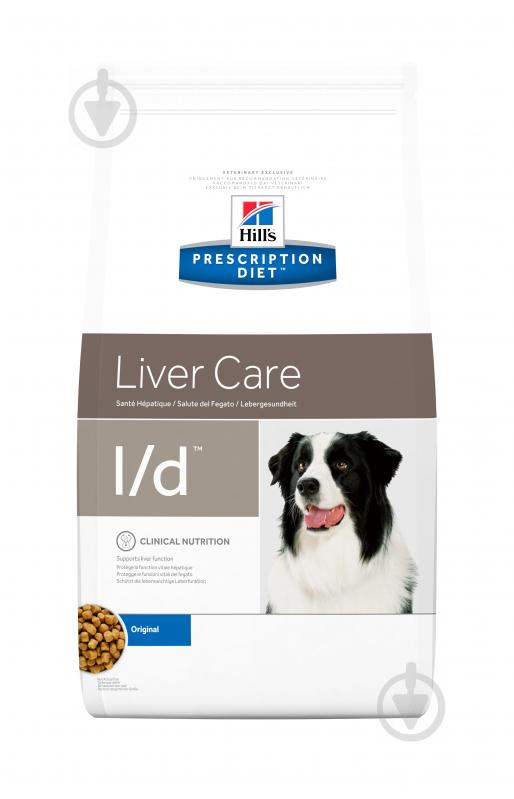 Корм для усіх порід Hill's для собак із куркою Prescription Diet l/d Liver Care 2 кг 2 кг - фото 1