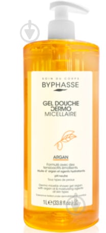 Гель міцелярний Byphasse Argan 1000 мл - фото 1