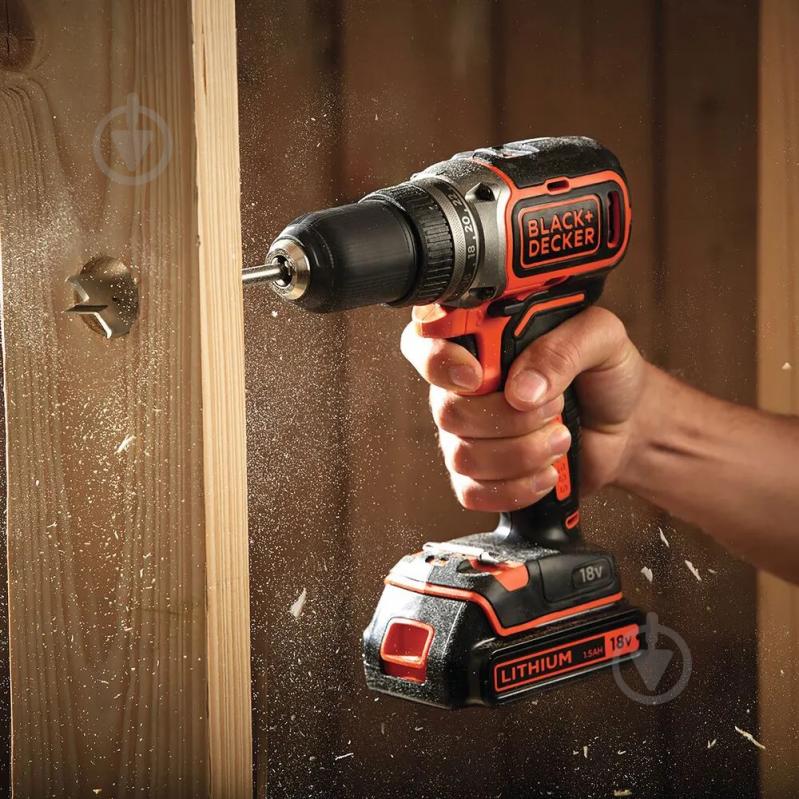 Шуруповерт аккумуляторный Black+Decker BL186N - фото 4