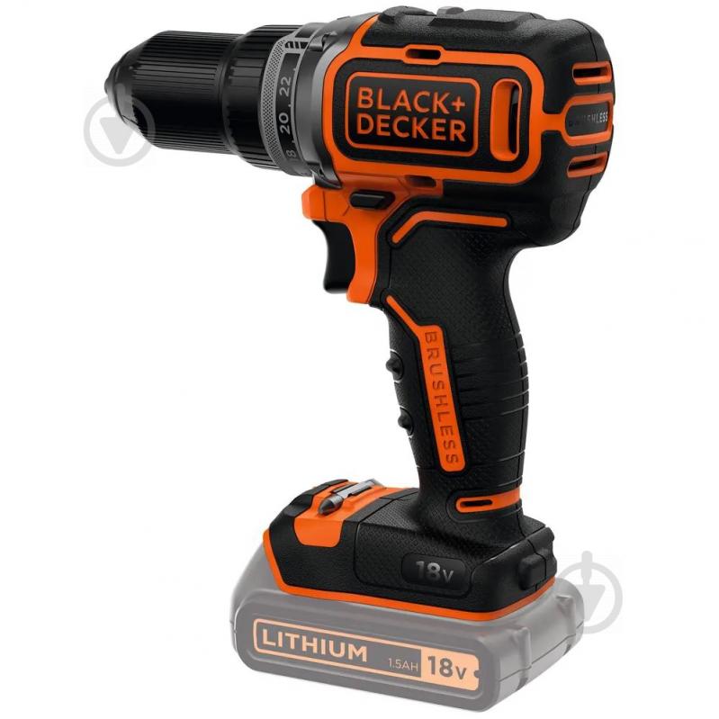 Шуруповерт аккумуляторный Black+Decker BL186N - фото 2