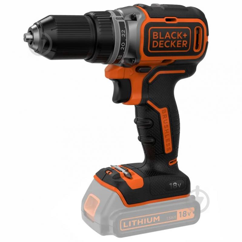 Шуруповерт аккумуляторный Black+Decker BL186N - фото 1