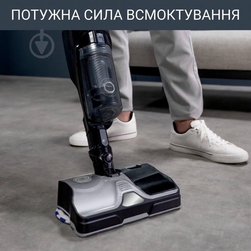 Пылесос аккумуляторный Rowenta GZ3039WO black - фото 4