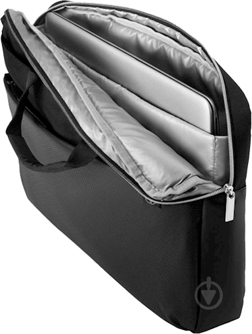 Сумка HP Duotone Silver Briefcase 15.6" black/silver (4QF95AA) - фото 3