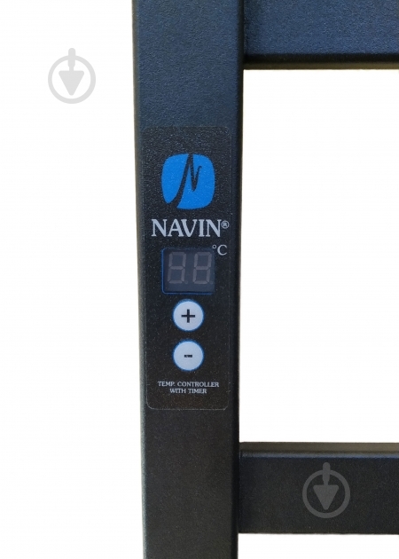 Полотенцесушитель NAVIN Авангард 480х800 digital чёрный П (12-228052-4880) - фото 2