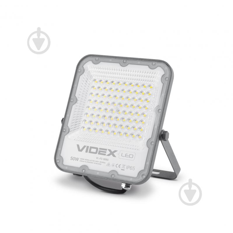 Прожектор світлодіодний Videx LED Premium F2 50 Вт IP65 сірий 25958 - фото 2