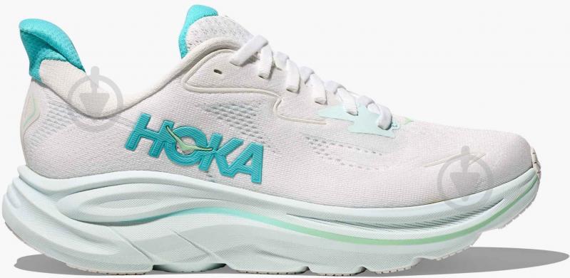 Кросівки жіночі Hoka Clifton 10 1162031-WTCL р.42 білі - фото 1