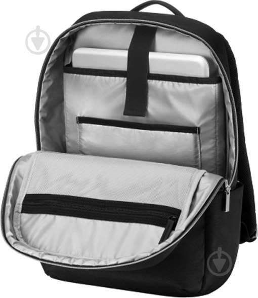 Рюкзак HP Duotone Silver Backpack 15.6" black/silver (4QF97AA) - фото 5 Рюкзак HP Duotone Silver Backpack 15.6" black/silver (4QF97AA) - фото 5