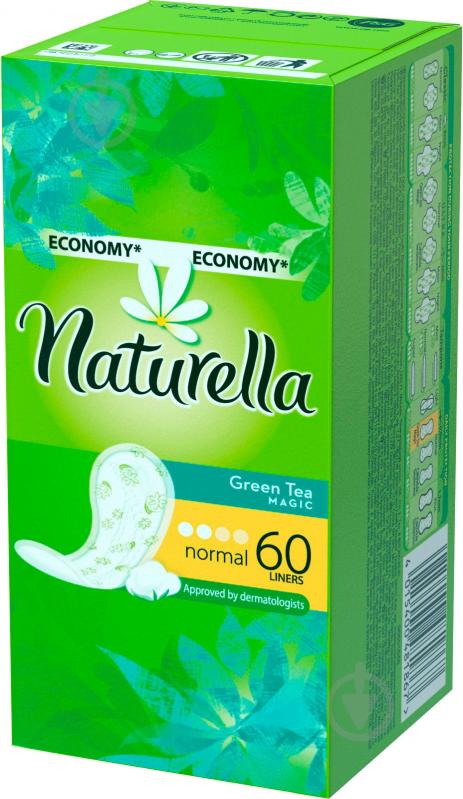 Прокладки ежедневные Naturella Green Tea Magic normal 60 шт. - фото 4