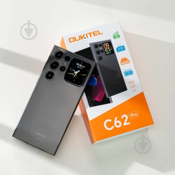 Смартфон Oukitel C62 pro 8/256GB black (C62PRO_BK) - фото 7