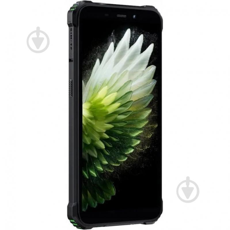 Смартфон Oukitel G3 4/128GB black/green (G3_GN) - фото 3