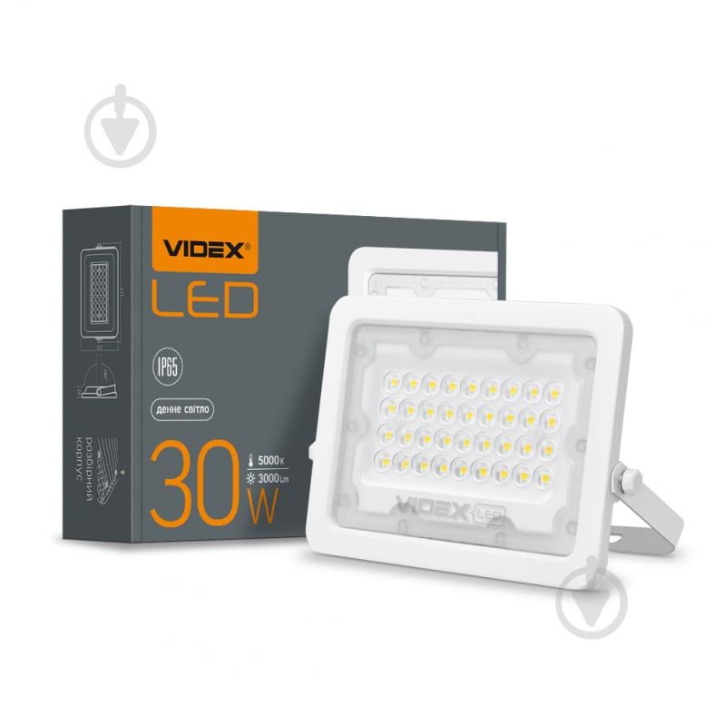 Прожектор светодиодный Videx LED F2e 30 Вт IP65 белый 26330 - фото 4